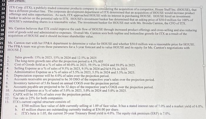  Please let me know if this is correct? ITX Corp. (ITX),