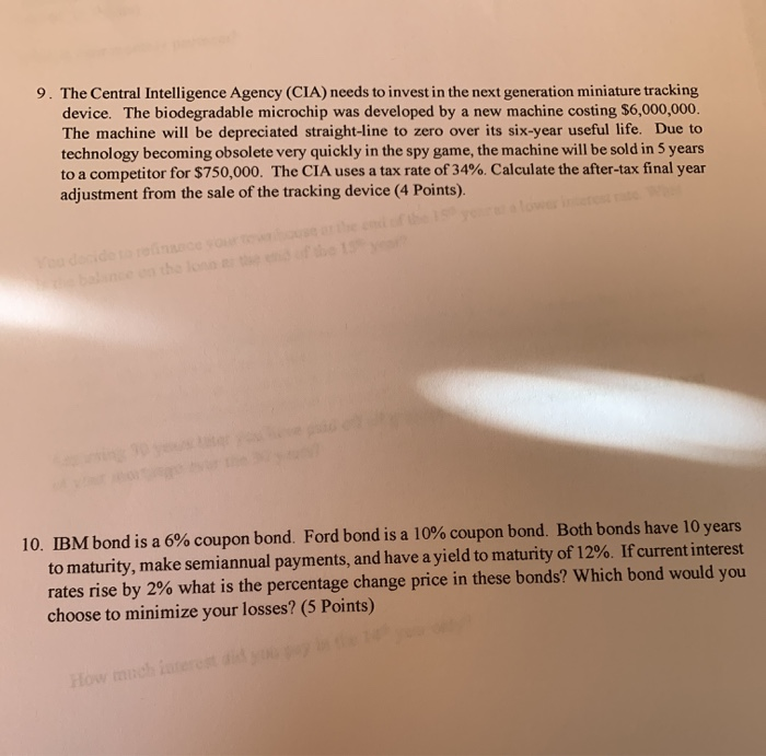 please show all work with 4 decimal points on calculator and steps