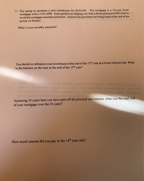 please show all work with 4 decimal points on calculator and steps