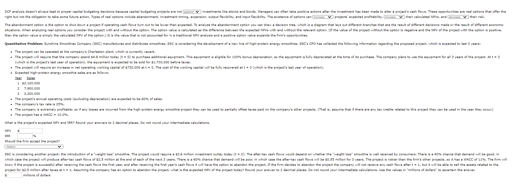 Hello Everyone! I would really like help with this question. Thank you