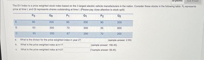 please help me and make sure the answer is correct The EV
