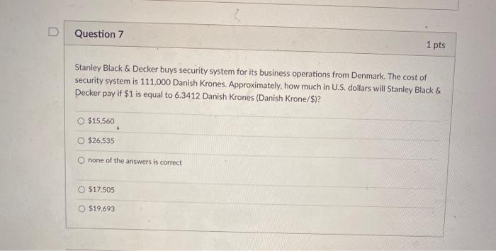 is an Indirect quote. Given that the spot rate is $1.5136/ and