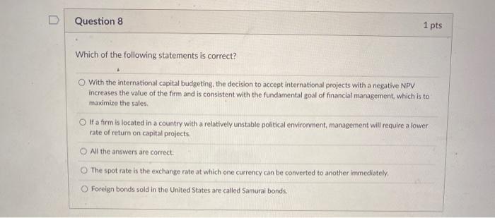 the 90-day forward quote is $1.4974/, we can say that the US