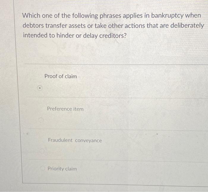 in the borrower's financial statements involves current assets? Deterioration in borrower's cash