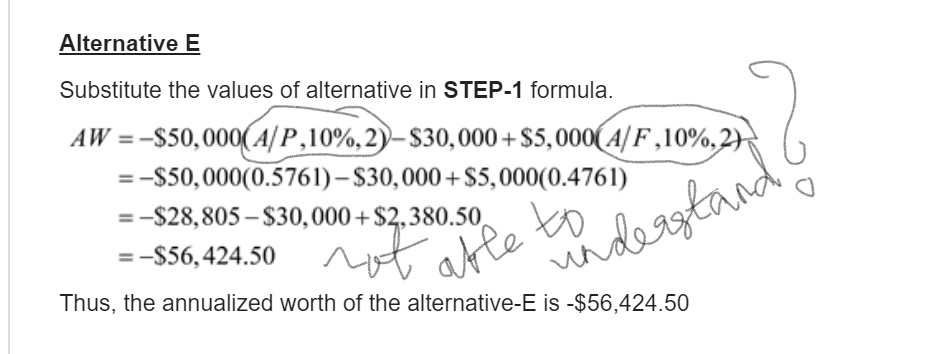 SOLUTION, I AM UNABLE TO UNDERSTAND(CIRCLED IT). CAN YOU PLEASE EXPLAIN IT