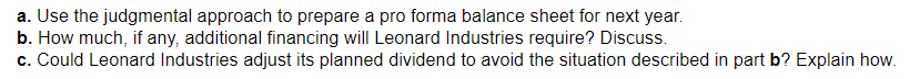 $3,000,000. The following information has been gathered (1) A minimum cash balance