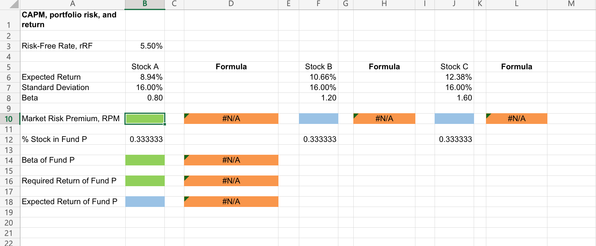 the three stocks are positively correlated, but they are not perfectly correlated.