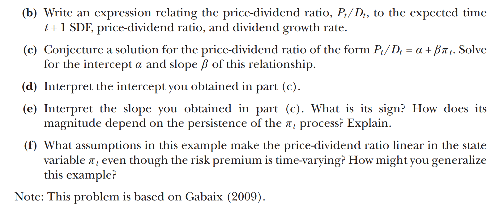 where the dividends on the aggregate stock market are expected to grow
