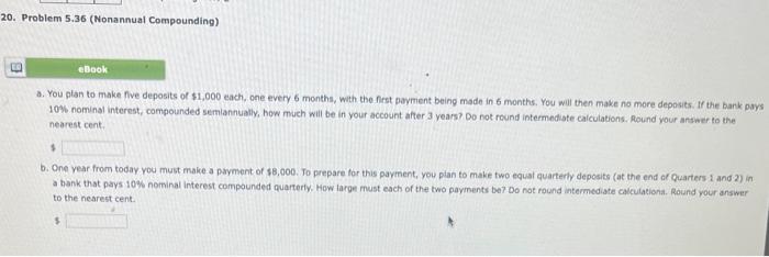 5% annual interes, which wal previde the needed 515,000 payments. a. How