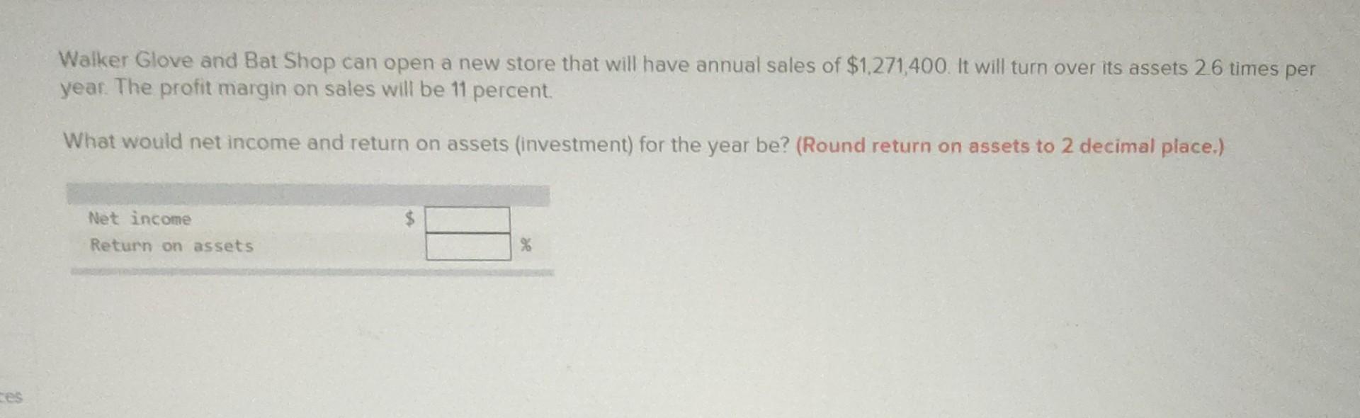 Compute return on shareholders' equity. (Do not round intermediate calculations. Round the