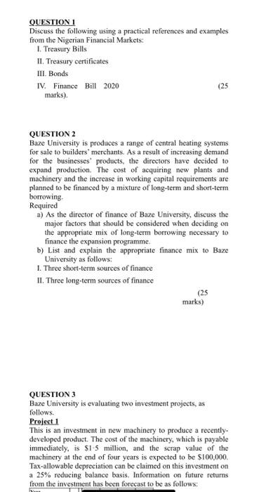  QUESTION 1 Discuss the following using a practical references and examples