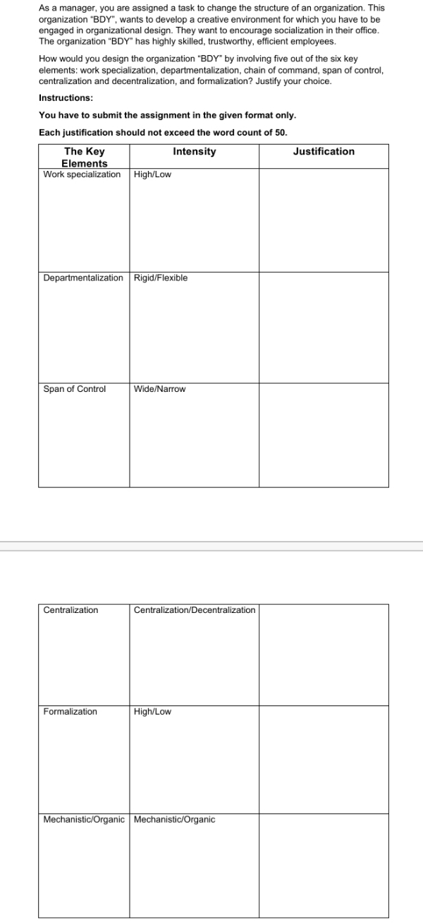 Please help me in my assignment 0 As a manager, you are