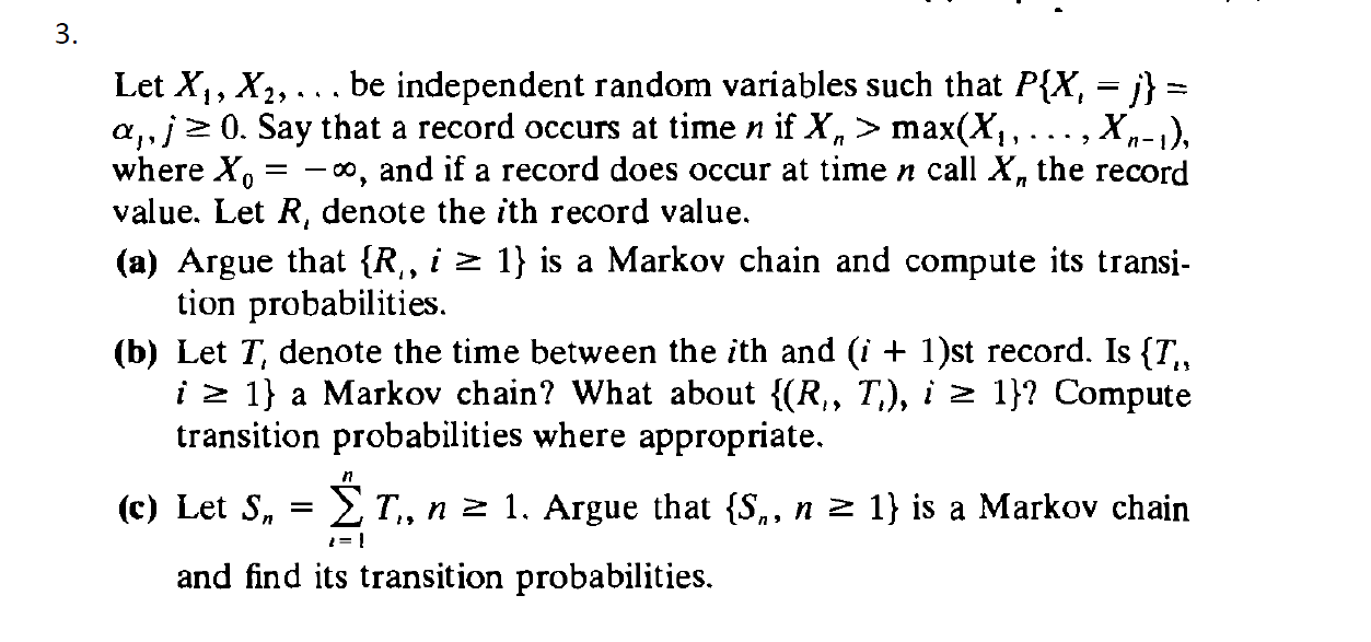 Question in pic Let X 1 , X 2, . . .