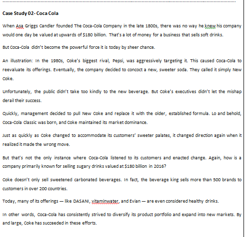 could you please give forced field analysis for three case studies and