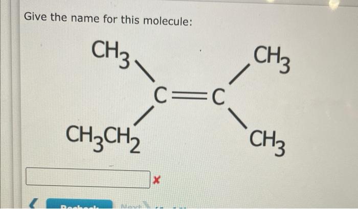  Give the name for this molecule