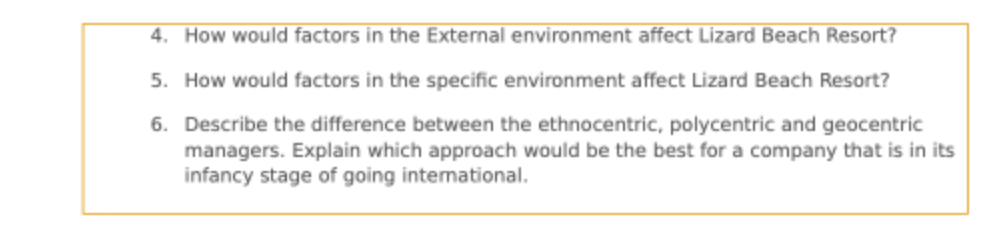the resulting rising occupancy rates at Lizard Beach Resort. Particularly, there has