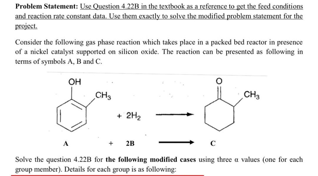 polymath or matlab P4-22 B Alkylated cyclohexanols are important intermediates in the
