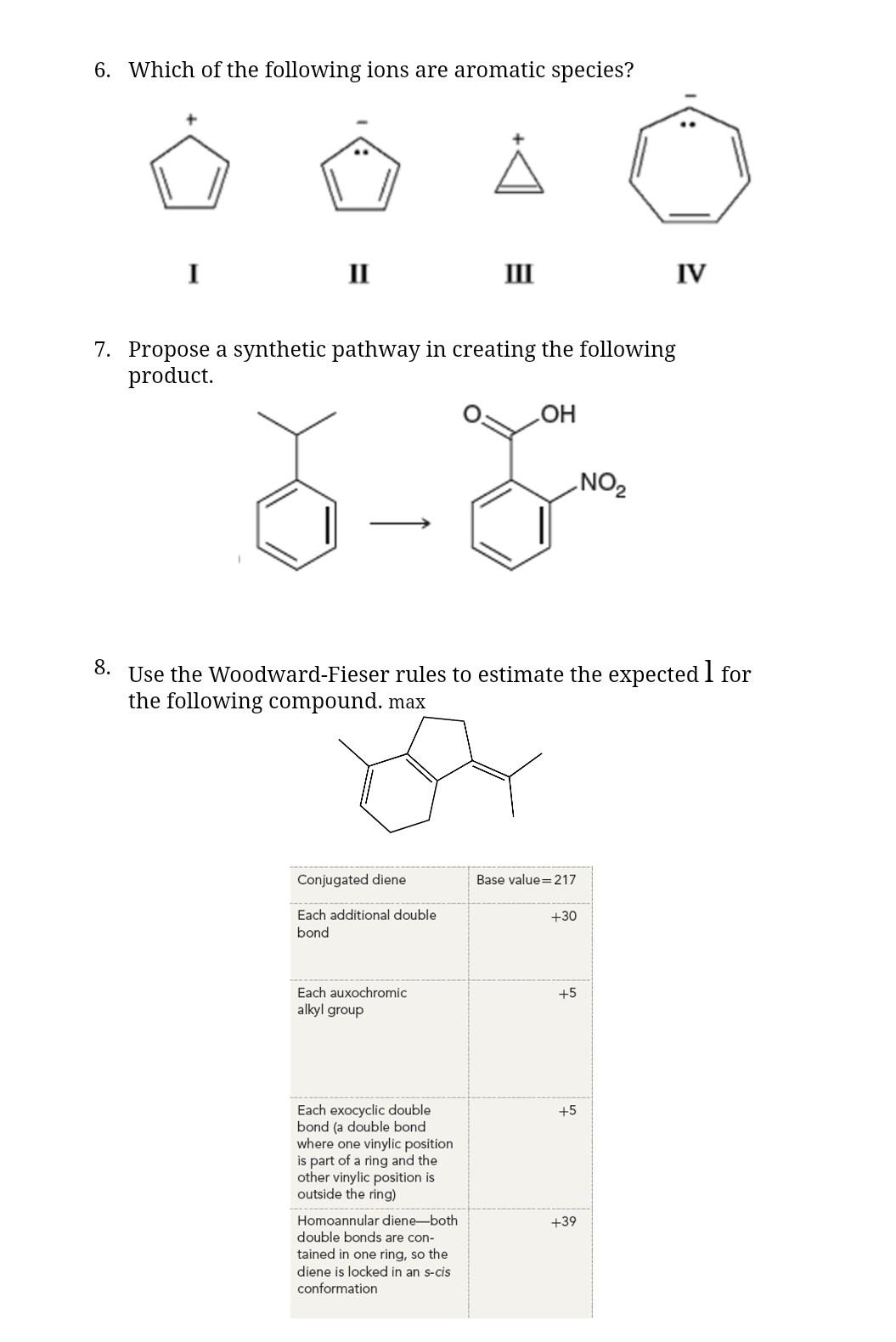  answer the question with step by step explanation 6. Which of