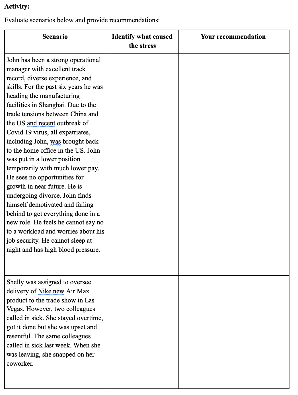 Watch TED talk: https://www.ted.com/talks/kelly_mcgonigal_how_to_make_stress_your_friend, and write a brief reflection on the video.