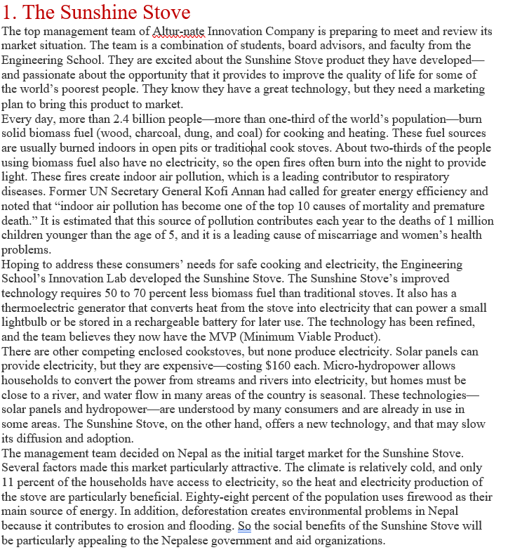 Read the case below and answer the following questions:Problems:List the apparent problems