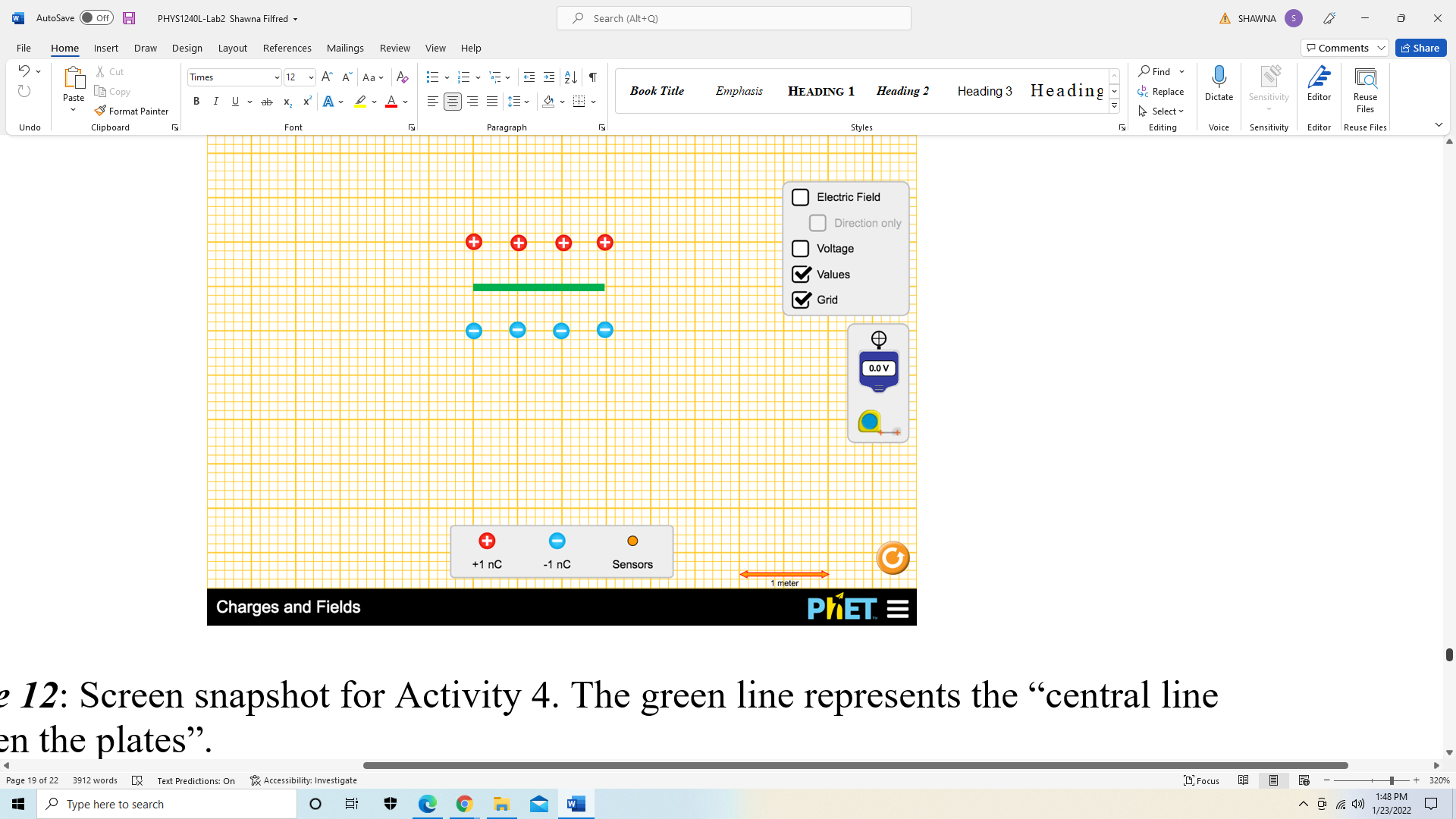 I need some help with Activity 4 Please w AutoSave off PHYS1240L-Lab2