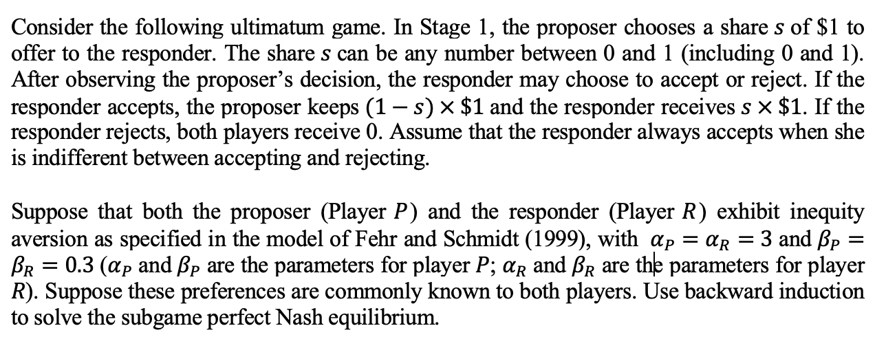 The document below shows the beta and alpha. Consider the following