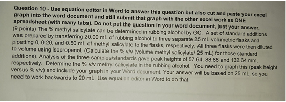 Please help me solve this question and show ALL work! this