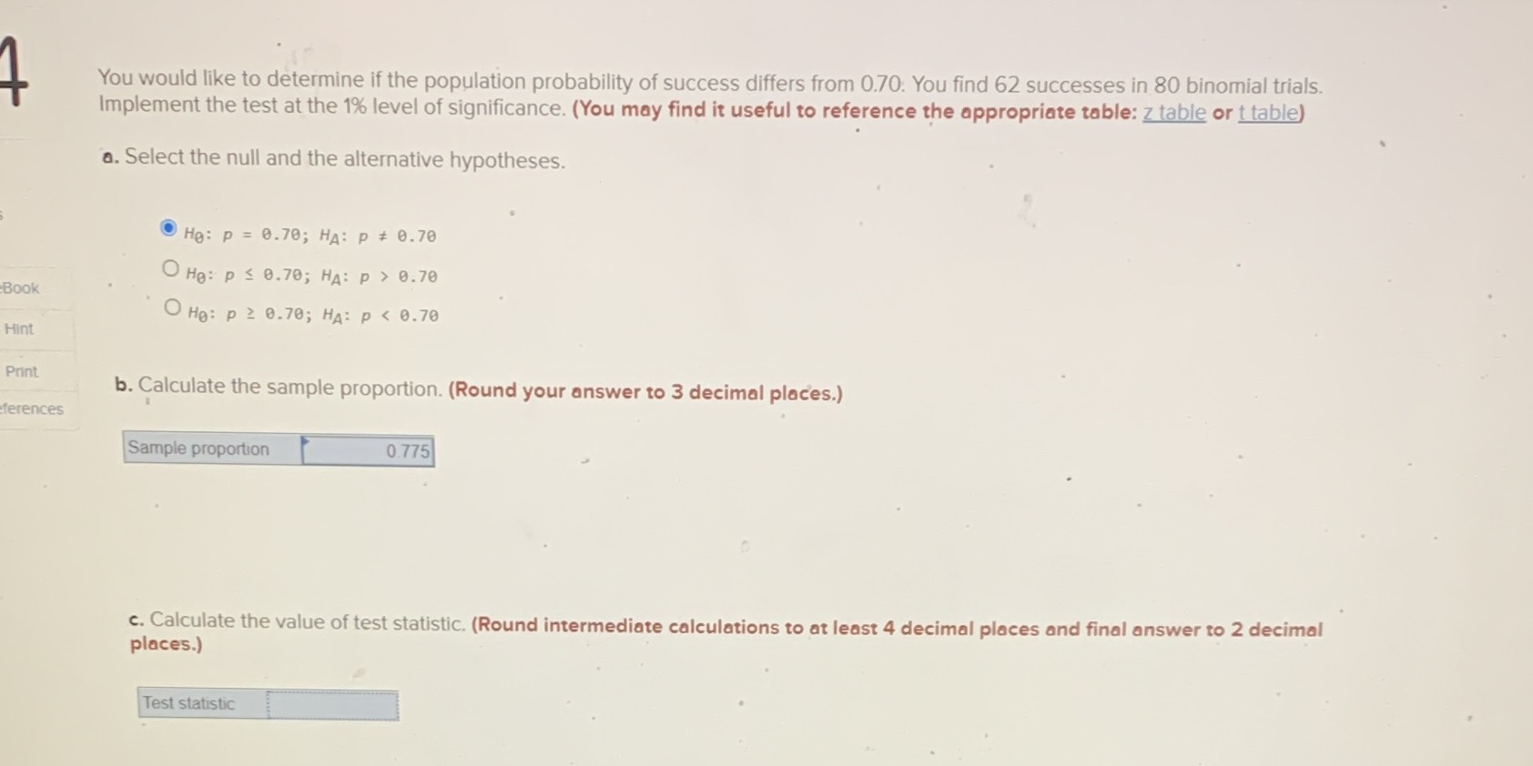 I keep getting hung up on this test statistic p value etc.
