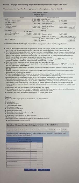 d. Each finhed unt requited 0.50 hour of direct labor an a