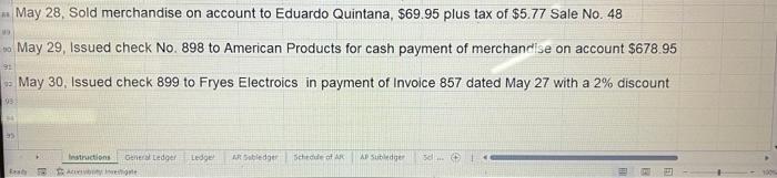 the Scheudle of AP 8. Prepare a Bank Reconciliation General ledger account