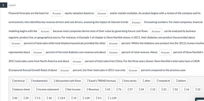 majority of their value from generation. The provides a useful starting point