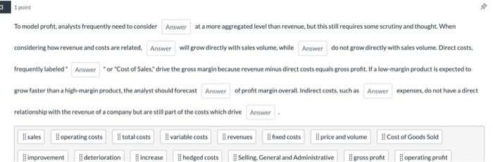 for modeling a company's balance sheet and cash flow statement. Segment disclosures