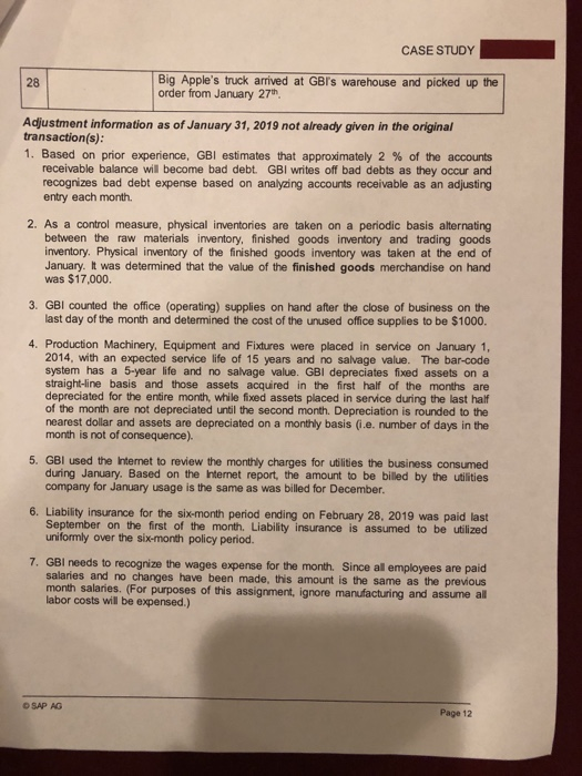 the SAP ERP system start on page 13 of this document. Account