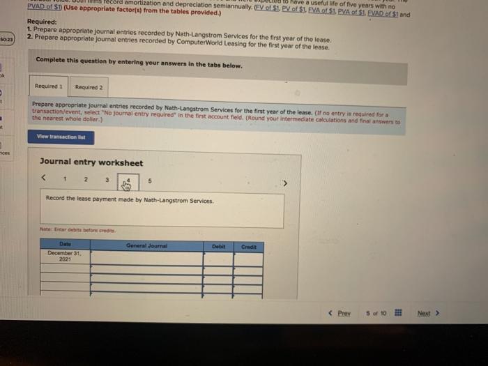 rate of 4%. The contract calls for four rent payments of $18,000