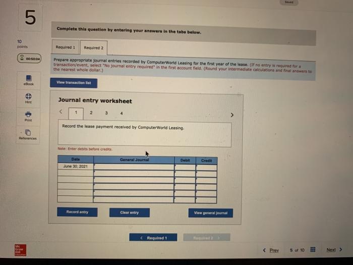 computers were acquired by Computerworld at a cost of $106,000 and were