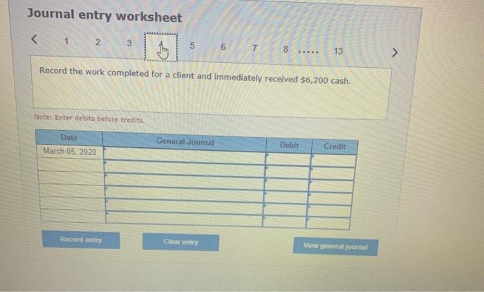 purchases of used office equipment for $6,000 and office supplies for $1,200.