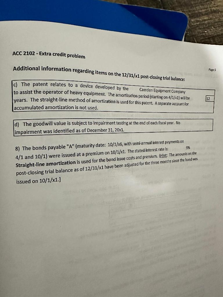 4) Straight-li are calculated to the nearest month. 6) When bond investments