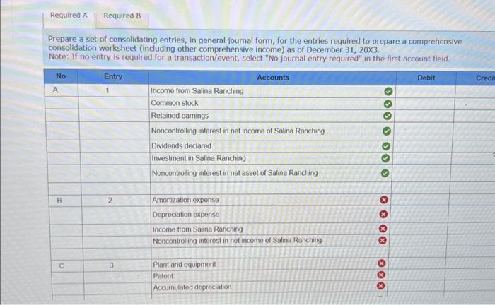 balance translated to U.S dollars for Salina Ranching is as follows Assume