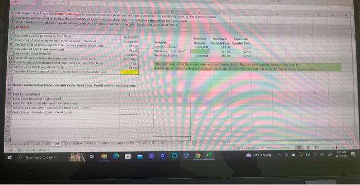 please help Please solve by showing each steps and formula We learned