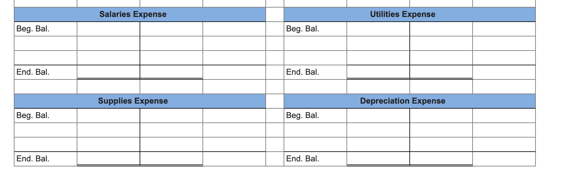 balances: Credits Debits $ 4,000 9,000 3,000 26,000 Accounts Cash Accounts Receivable