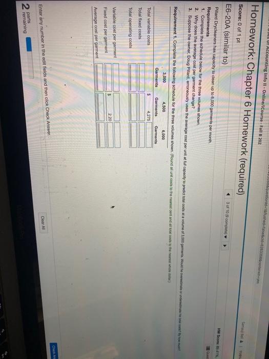  JJS UP Accounting info ll - Online Course - Fall u