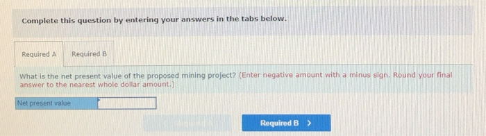 Namibia, is contemplating the purchase of equipment to exploit a mineral deposit
