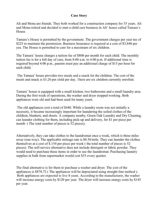  Task 1: Cost item classification Is each of the below cost