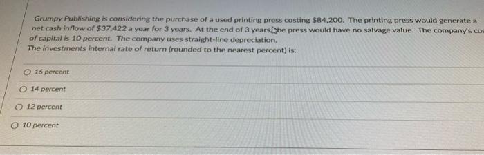 HW help make excel with numbers listed and answer question Grumpy Publishing