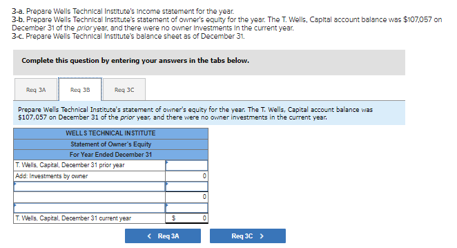 P5 [The following information applies to the questions displayed below.] Wells Technical