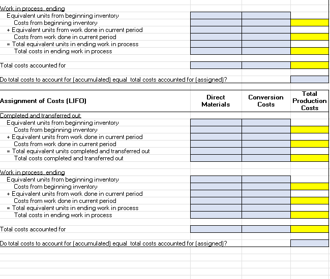 the following data for the month of May Basic Info Beginning work