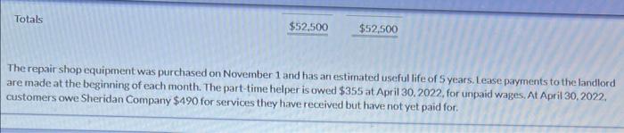 Payable Stockholders' Equity Retained Earnings 5021500 Common Stock 13505 Total Stockholders' Equity