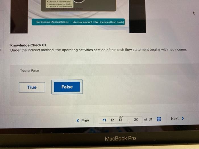  Decret increase in a conta - Decrease in stability Net Income