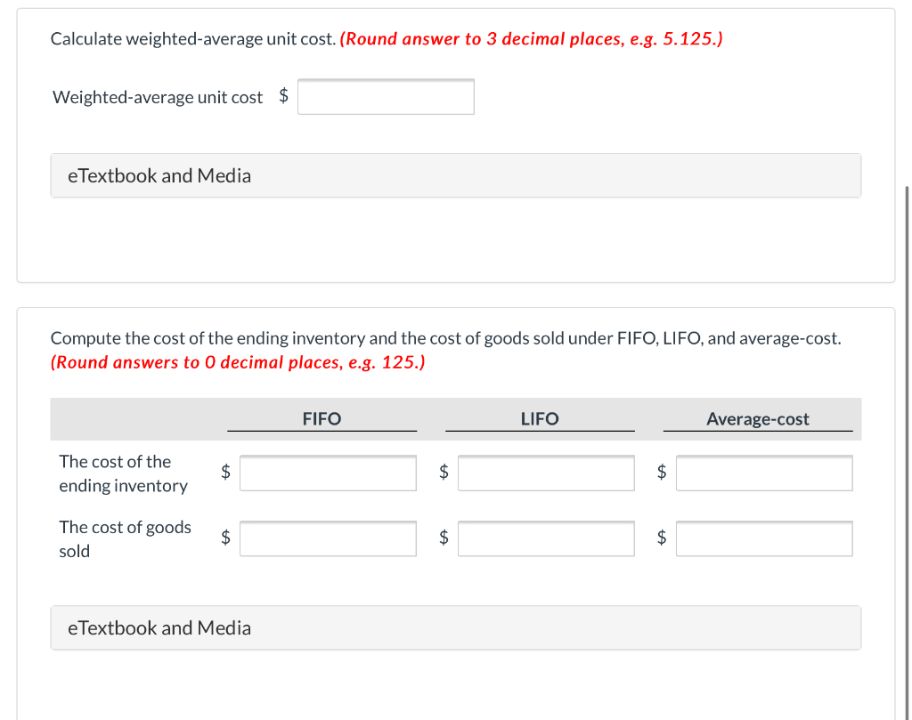 Corp. uses a periodic inventory system and reports the following for the