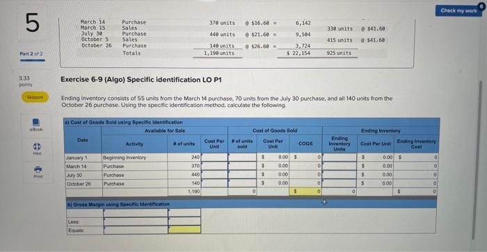 below, (Algo) The following informanion appios to the evestions displayed belowe]. Hemming